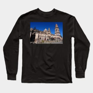 Cathédrale de Morelia Mexique Long Sleeve T-Shirt